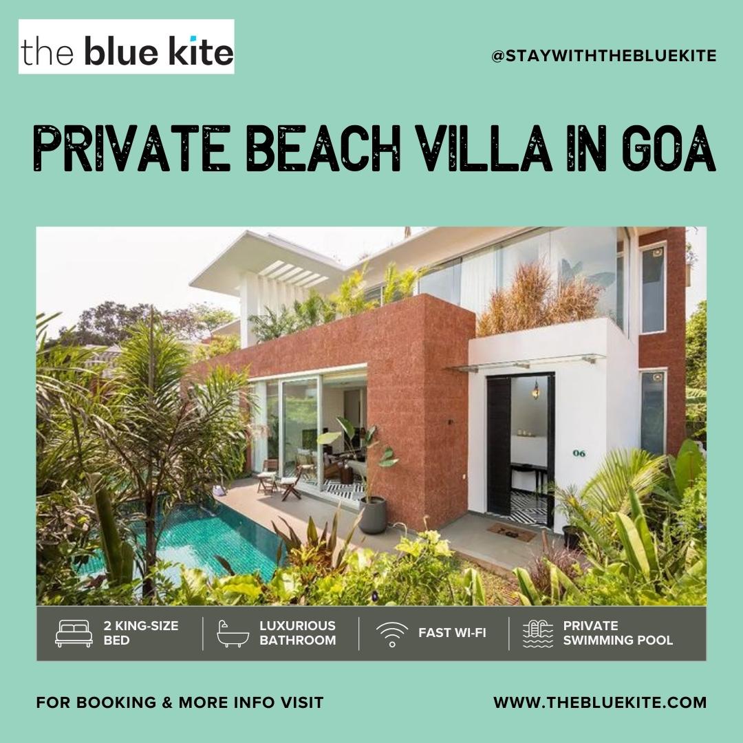 Book Best Villas In Goa | The Blue Kite